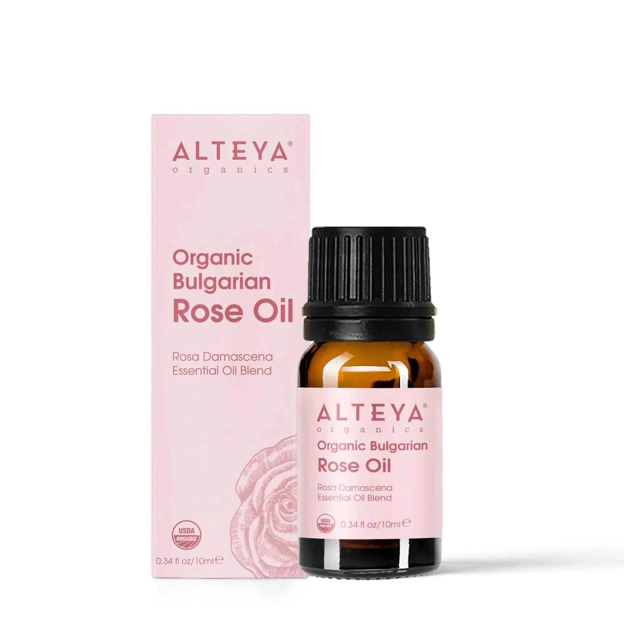 Alteya USDA Organic Bulgarian Rose Oil - Huile Essentielle Rose de Bulgarie
