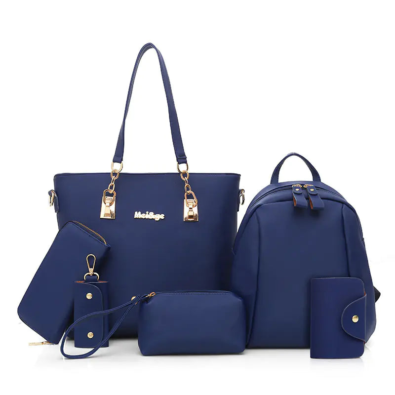 Set de 6 Sacs en Nylon Premium pour Femme - Collection Polyvalente