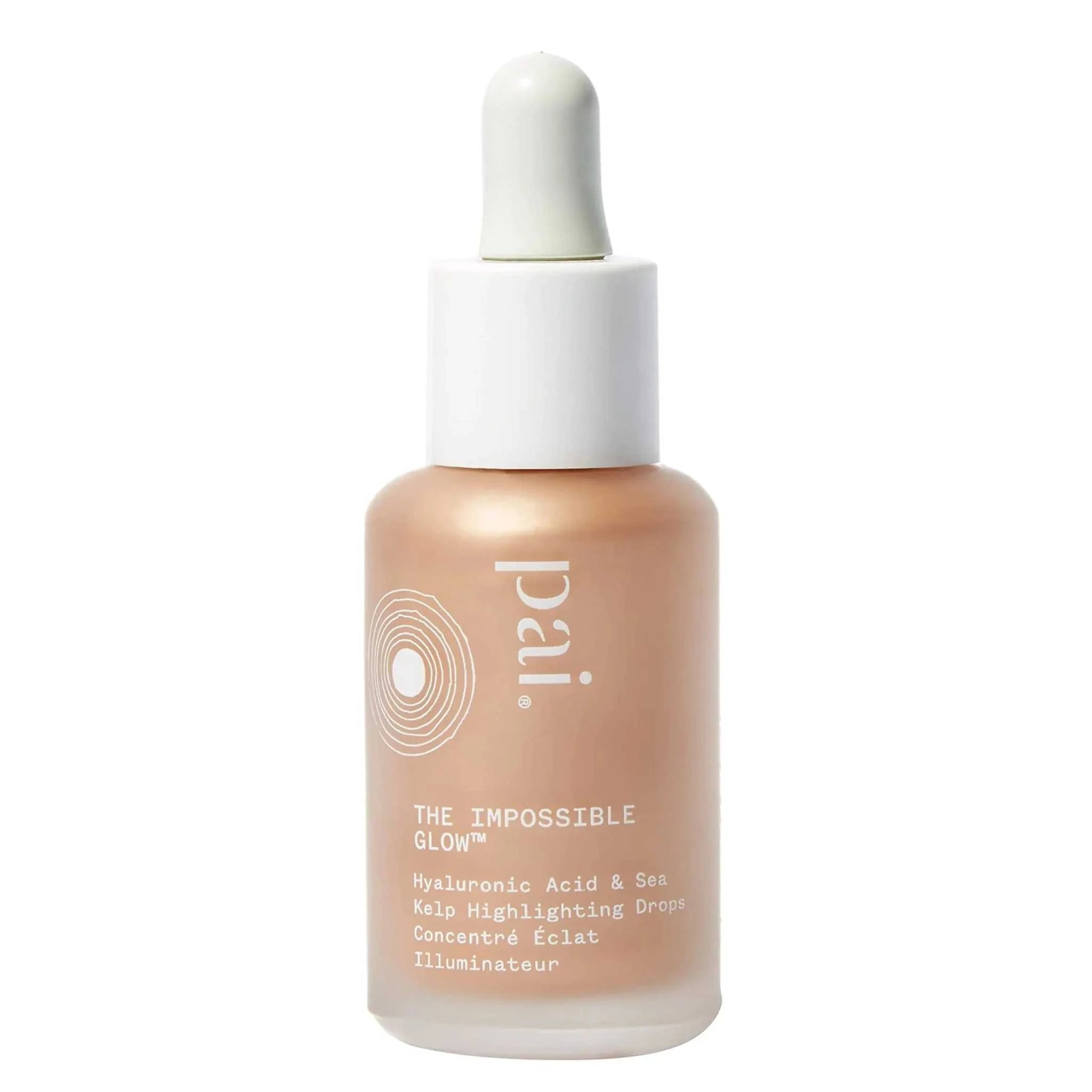 Gouttes Éclat Pai Skincare The Impossible Glow - Acide Hyaluronique Bio Rose Gold 30ml
