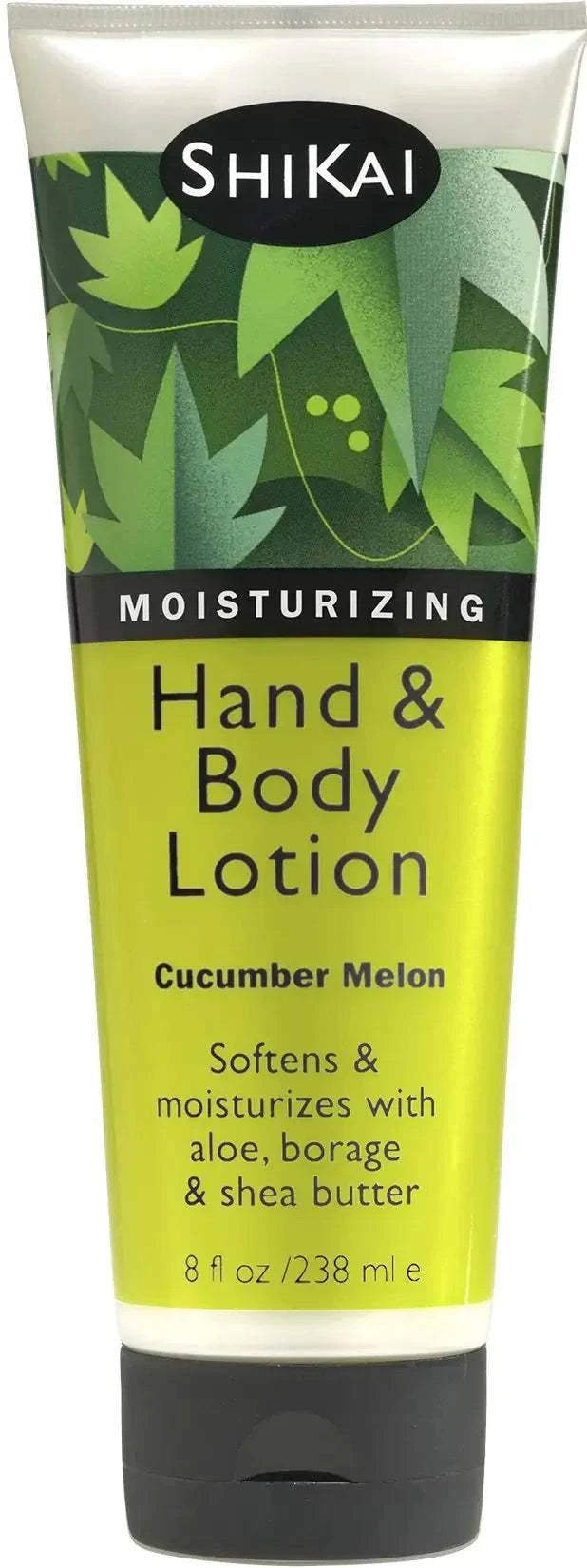 ShiKai Hand & Body Lotion Cucumber Melon 8oz - Lotion Hydratante Quotidienne