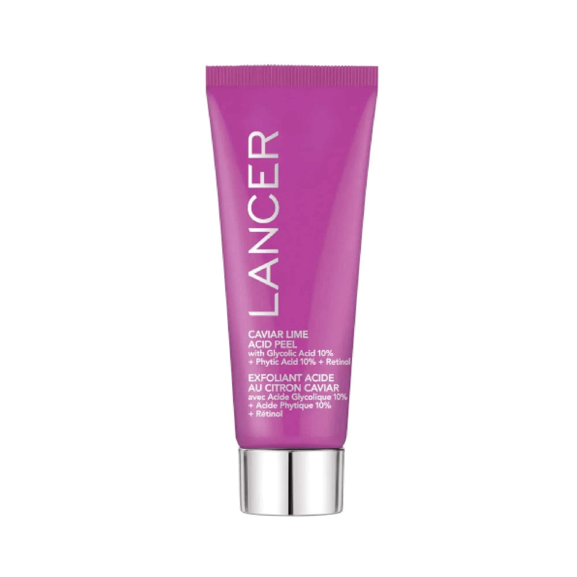 Lancer Skincare Caviar Lime Acid Peel - Peeling Chimique Rétinol Voyage