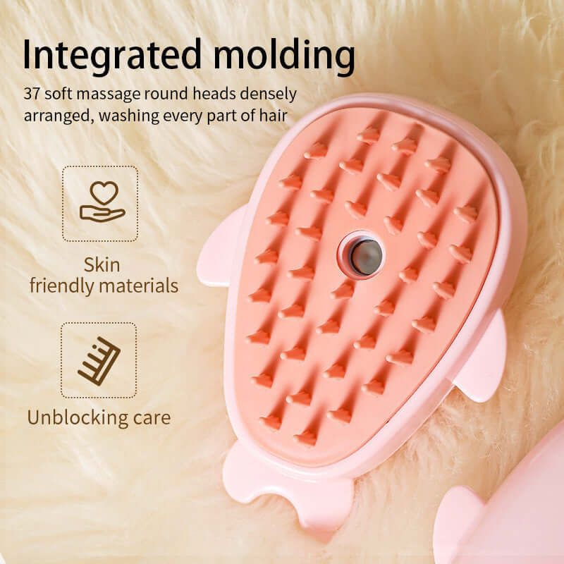 Electric Self-Cleaning Pet Hair Removal Comb – Dolphin Brush