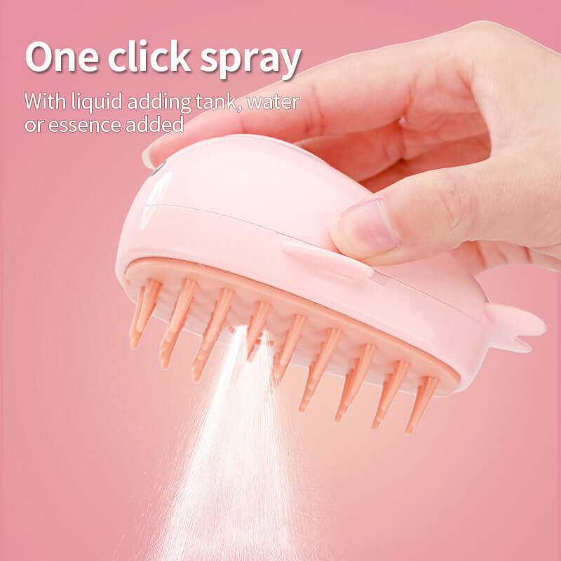 Electric Self-Cleaning Pet Hair Removal Comb – Dolphin Brush