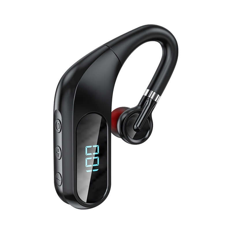 Bluetooth Earbuds With Digital Display Over-ear Design Noise Cancellation And Wireless In-ear For Sports