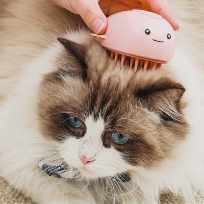 Electric Self-Cleaning Pet Hair Removal Comb – Dolphin Brush