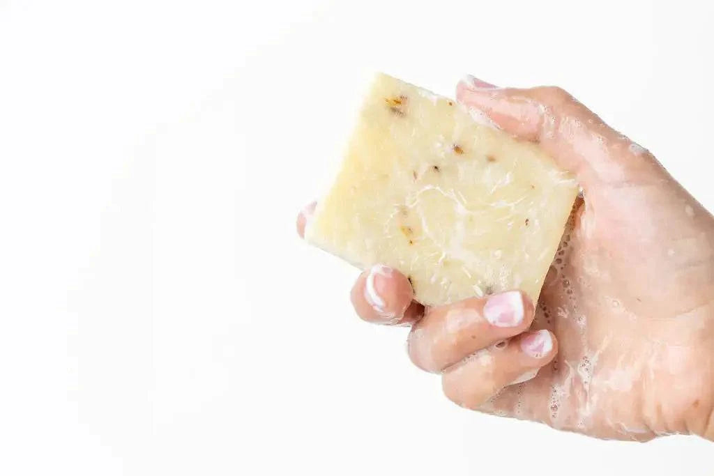 Savon Artisanal Lavande - Pain de Savon Naturel Fait Main Vegan Cadeau Bien-Être