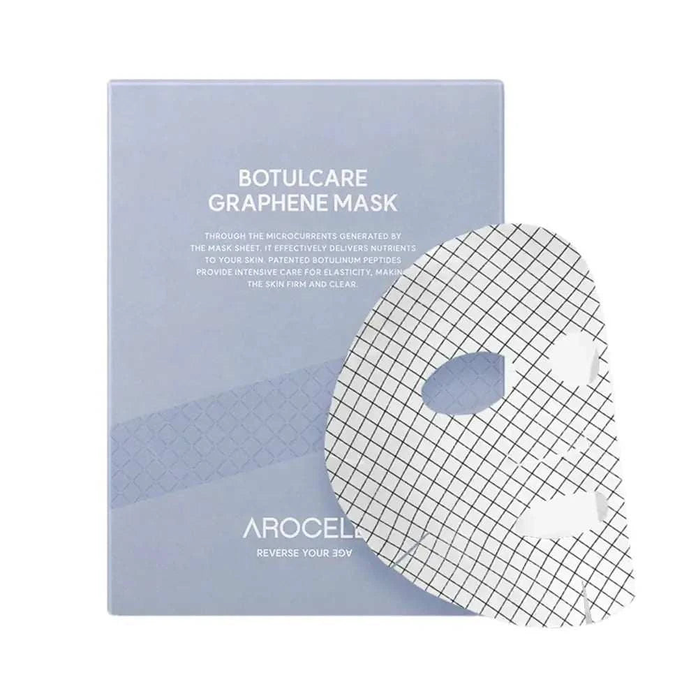 AROCELL Botulcare Graphene Mask - Masques Graphène Microcourant 5 Pièces