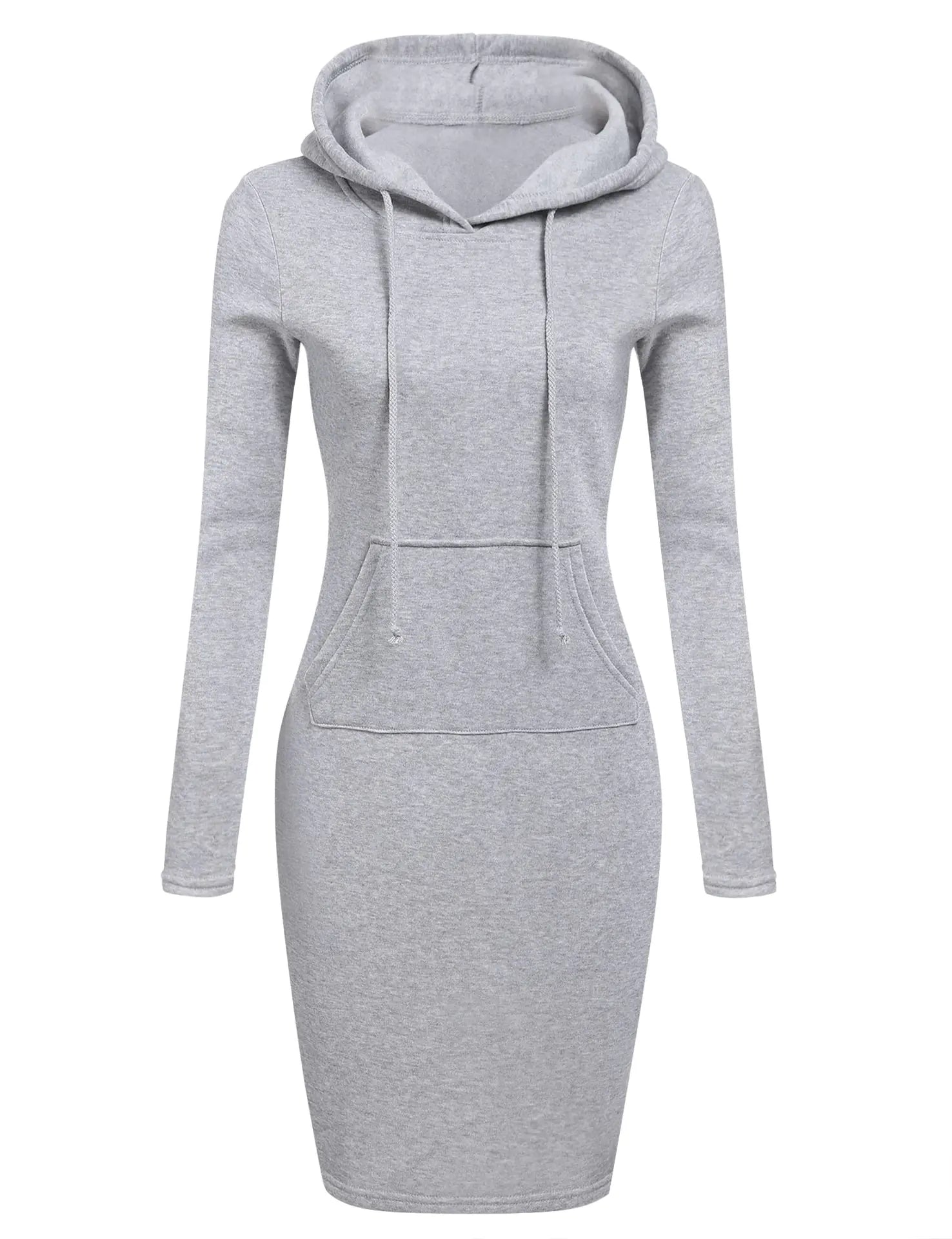 Hoodie Femme Automne-Hiver - Poches & Cordons Confort Coton